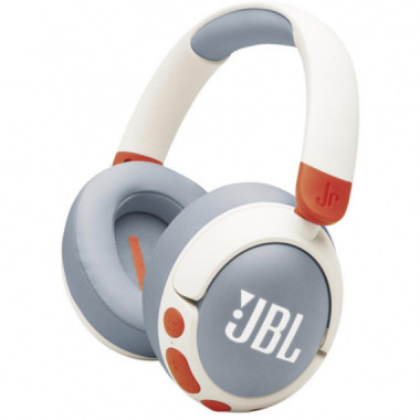 Auriculares BLUETOOTH JBL Junior 470NC con Cancelaci&oacute;n de Ruido Blanco/gris