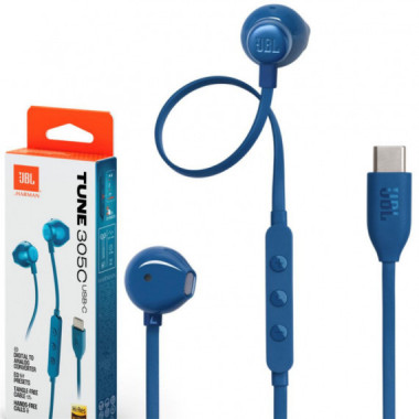 Auricular Usb-c con Micr&oacute;fono JBL Tune 305C Azul