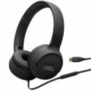Auriculares JBL Tune 530C con Cable y Conexión Usb-c Negro