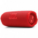 Altavoz BLUETOOTH Portátil JBL Flip 7 con Auracast Rojo