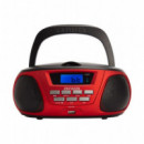 Reproductor de CD Portátil, Radio Fm, Bluetooth, Usb, AIWA BBTU-300RD