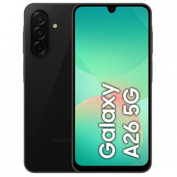 Teléfono SAMSUNG Galaxy A26 5G 256GB / 8GB Negro