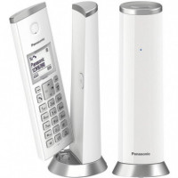 Teléfono Inalámbrico Digital PANASONIC KX-TGK212SPW Duo Blanco