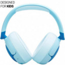 Auriculares BLUETOOTH JBL Junior 470NC con Cancelación de Ruido Azul