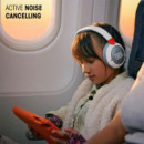 Auriculares BLUETOOTH JBL Junior 470NC con Cancelación de Ruido Azul