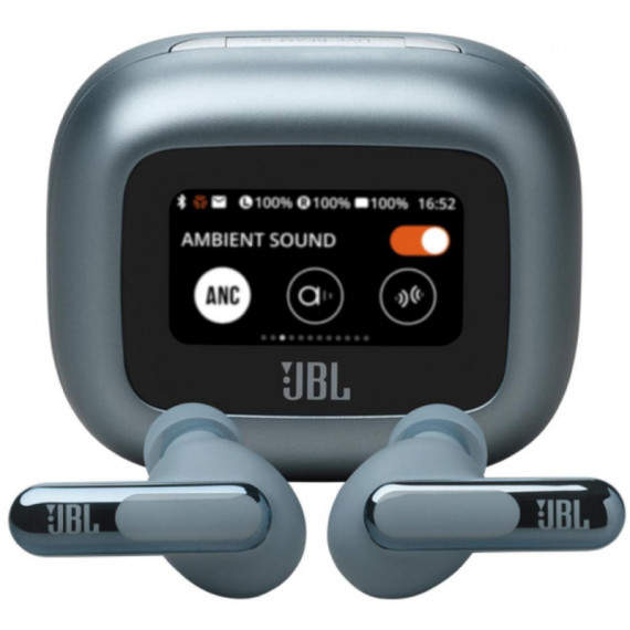 Auriculares BLUETOOTH JBL Live Beam 3 con Cancelación de Ruido Azul