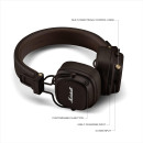 Auriculares BLUETOOTH MARSHALL Major V Marrón