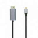 Cable Usb-c a Displayport 1,8 Metros 4K/60HZ  AISENS