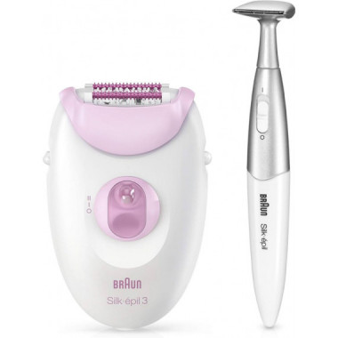 Depiladora Silk-&eacute;pil 3 + Perfiladora BRAUN SE3-321