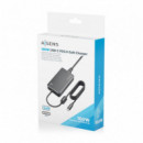 Cargador de Sobremesa Gan 100W PD3.0 1XUSB-C 1.8M AISENS