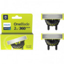 Oneblade Cuchilla de Recambio PHILIPS QP420/50