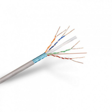 Cable de Red RJ45 CAT.6 Utp R&iacute;gido AWG24 de 100 Metros  AISENS