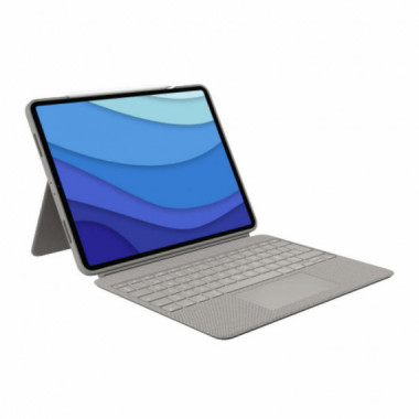 Funda con Teclado LOGITECH Combo Touch Ipad Pro 12,9" (5&ordf; y 6&ordf; Gen.)