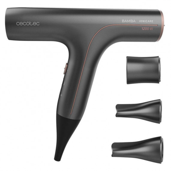 Secador de Pelo Iónico CECOTEC Bamba Ionicare 6000 Rockstar Soft