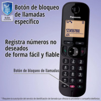 Teléfono Inalámbrico PANASONIC KX-TGC250