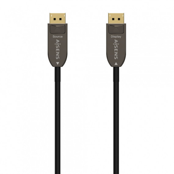 Cable Displayport Aoc V1.4 8K@60HZ 4K@120HZ 4:4:4 32.4GBPS, 50MTRS.  AISENS