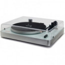 Tocadiscos AIWA BLUETOOTH con Transmisión por Correa, Cápsula de Aluminio Magnética, Brazo Balanceado