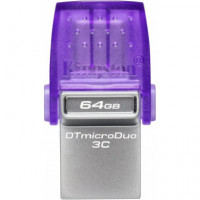 Pendrive KINGSTON Datatraveler Microduo 3C 64GB USB 3.2 / Usb-c Otg