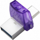 Pendrive KINGSTON Datatraveler Microduo 3C 64GB USB 3.2 / Usb-c Otg