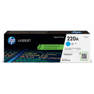 T&oacute;ner Original HP 220A Cian 1.800 P&aacute;gs.