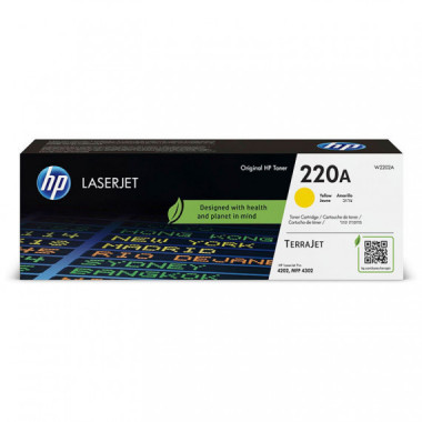 T&oacute;ner Original HP 220A Amarillo 1.800 P&aacute;gs.