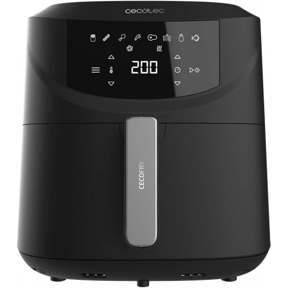 Freidora CECOTEC sin Aceite Airfryer Dietética Digital Cecofry Absolute 7600 7.6L de Capacidad