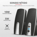 Altavoces TRUST Mila 10 W, Alimentados por USB