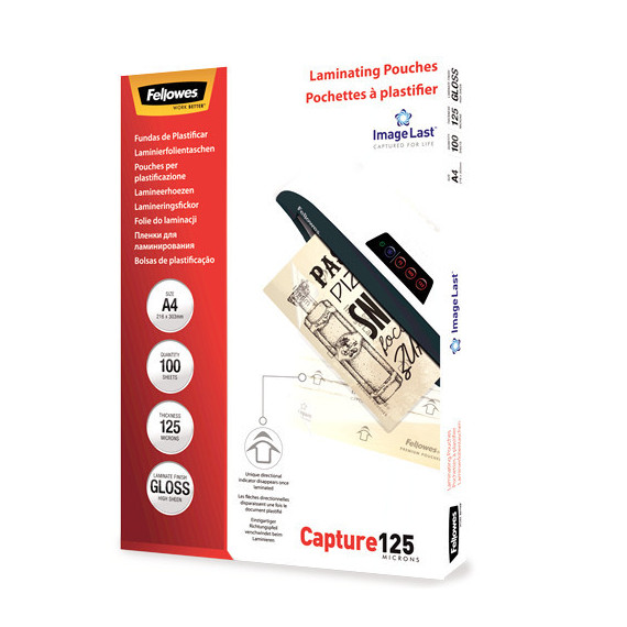 Fundas Plastificar A4 FELLOWES (100 Unid.)