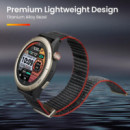 Smartwatch AMAZFIT GPS Cheetah Pro Run Track Negro
