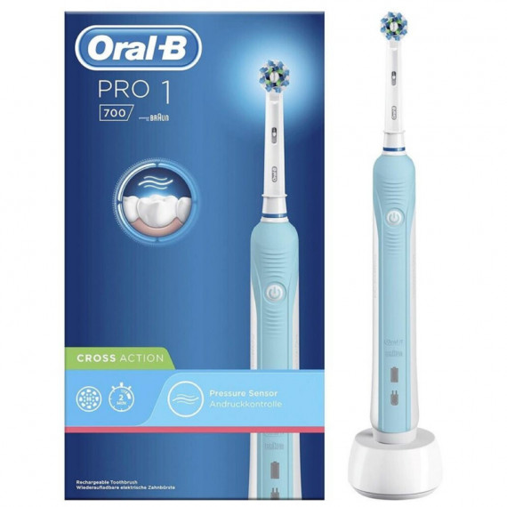 Cepillo Eléctrico Braun ORAL-B PRO1 700 Cross Action