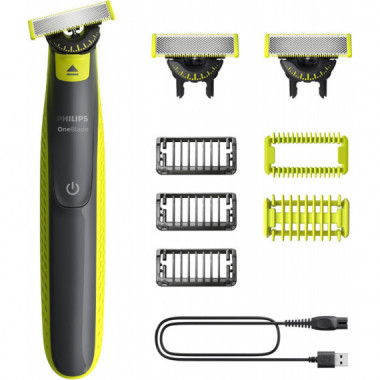Oneblade PHILIPS 360 Afeitadora y Recortadora El&eacute;ctrica Facial y Corporal
