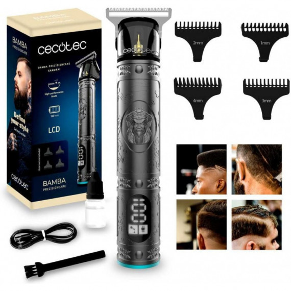 Perfiladora de Pelo CECOTEC Bamba Precisioncare Samurai