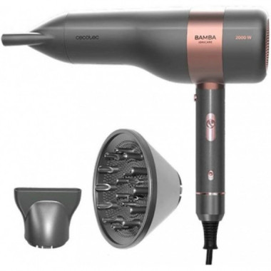 Secador de Pelo I&oacute;nico CECOTEC Bamba Ionicare 6000 Rockstar Vision