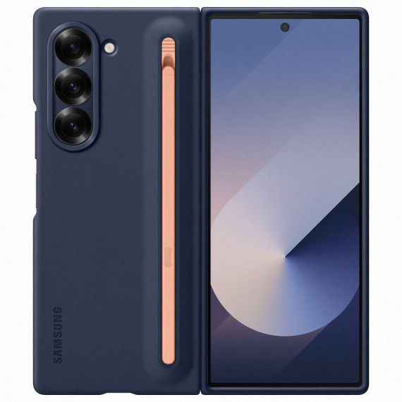 Funda Original SAMSUNG para Galaxy Z FOLD6 Azul Noche