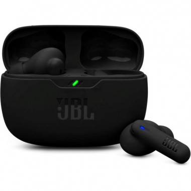 Auriculares BLUETOOTH JBL Wave BEAM2 Cancelaci&oacute;n de Ruido Negro