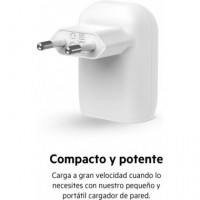 Cargador Red BELKIN Usb-c de 30W con Pps Carga Rápida Pd 3.0