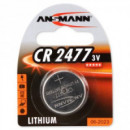 Pila Botón CR2477 3V  ANSMANN