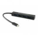Hub Usb-c a 4 Puertos 3.0 USB  CONCEPTRONIC