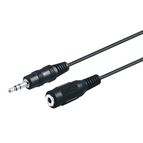 Cable Jack Estéreo 3,5MM Macho a Hembra 5MTRS.  NIMO