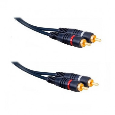 Cable Hq 2RCA - 2RCA 1,5M  DIMELEC