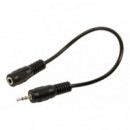 Cable Jack Macho 2,5mm - Jack Hembra 3,5mm