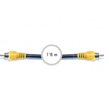 Cable de V&iacute;deo Rca 1,8MTRS.  FONESTAR