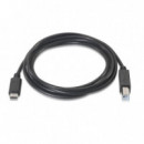Cable Usb-c 2.0 Macho a Usb-b Macho 2MTRS.  AISENS