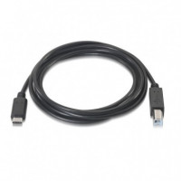 Cable Usb-c 2.0 Macho a Usb-b Macho 2MTRS.  AISENS