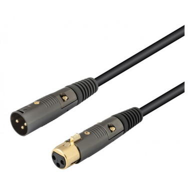 Cable de Micr&oacute;fono Xlr-canon Macho - Hembra Balanceado 5MTS.  NIMO