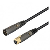 Cable de Micrófono Xlr-canon Macho - Hembra Balanceado 5MTS.  NIMO
