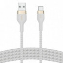 Cable Usb-a a Usb-c BELKIN 15W Blanco