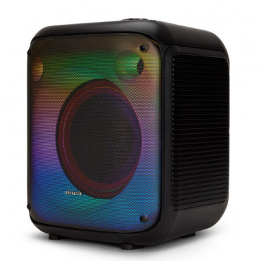 Altavoz BLUETOOTH Port&aacute;til AIWA Radio Fm Pll E Iluminaci&oacute;n Rgb