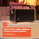 Altavoz BLUETOOTH JBL Authentics 300, Wifi Integrado y Asistente de Voz