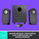 Altavoces para Ordenador con Subwoofer y Control Inalámbrico BLUETOOTH LOGITECH Z407